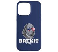 Brexit de 1776 avec Ben Franklin Coque pour iPhone 15 Pro Max