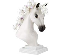 Breyer Cheval Crinière de beauté pour cheval | Daybreak | Crinière blanche extra longue soyeuse sans enchevêtrement | 25,4 x 10,8 x 10,8 cm | Livre de coiffure, brosse, bobines à cheveux, pinces à