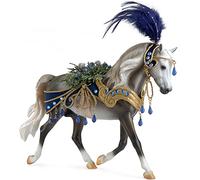 Breyer Chevaux 2022 Collection de vacances de Noël | Série traditionnelle Cheval de vacances - Oiseau de neige | Modèle #700125