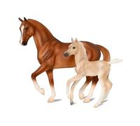 Breyer Figurine de cheval Freedom Series – Ensemble cheval et poulain Power & Precision