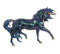 Breyer Horses Traditional Series Neptune Unicorn Stallion | Modèle de jouet licorne | 33 x 22,9 cm | Échelle 1:9 | Modèle #B-TR-10013