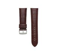 Breyhda Bracelet de montre classique en cuir - Bracelet de rechange à boucle ardillon de 18 à 28 mm pour homme,28mm