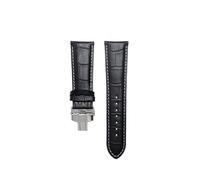 Breyhda Bracelet de montre en cuir véritable - Bracelet de rechange avec boucle ardillon de 18 à 28 mm pour montres pour hommes,28mm