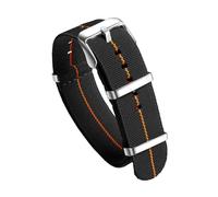 Breyhda Bracelet de montre en nylon élastique respirant 18 mm, 20 mm, 22 mm, 24 mm - Bracelet sport à dégagement rapide pour homme,20mm