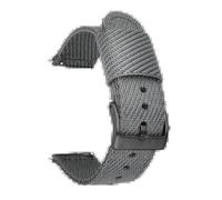 Breyhda Bracelet de montre en nylon tissé rayé 18 mm, 20 mm, 22 mm, 24 mm - Bracelet étanche et résistant,22mm