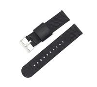 Breyhda Bracelet de montre en toile nylon 18 mm, 20 mm, 22 mm, 24 mm - Bracelet à dégagement rapide, accessoires de montre,24mm