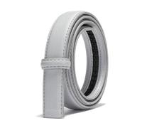 Breyhda Ceinture en cuir pour hommes et femmes 2,4 cm / 3,0 cm / 3,5 cm Ceinture à boucle automatique pour accessoires vestimentaires décoratifs,120cm