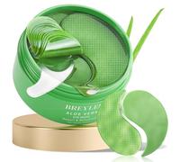 BREYLEE Lot de 60 masques pour les yeux à l'aloe vera - Réduit les yeux gonflés et les cernes, raffermit et améliore la peau sous les yeux, extraits naturels purs pour une apparence jeune et une