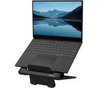 Breyta¿ Laptop Stand - 100% Recyclable Adjustable Laptop Stand - 12 Height Settings - Max Screen Size 15.6"", Max Weight 4kg - Black