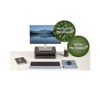 Fellowes Repose-poignet pour clavier Breyta Silicone doux antibactérien L. 47 x P. 6 cm Bleu clair