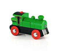 Bri Train Locomotive À Pile Bi-Directionnelle Verte