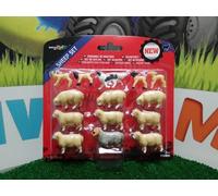 Britains Coffret de moutons à l'échelle 1/32 – Compatible jouets de ferme – 43282 Multicolore