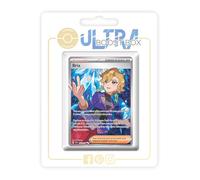 Bria 163/142 Dresseur Full Art Secrète - Myboost X Écarlate et Violet 7 Couronne Stellaire - Coffret de 10 Cartes Pokémon Françaises