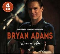 BRIAN ADAMS - LIVE ON AIR-RADIO BROADCASTS 4 CD NEUF