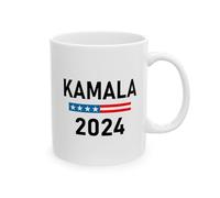 Brian Bula Tasse à café Kamala Harris 2024 Drink to Kamala Harris battant Trump