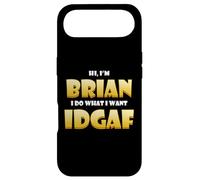 Brian Costume IDGAF Cute Personalized First Name Brians Coque pour iPhone Air
