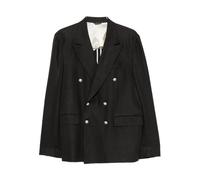 Brian Dales - 005 Giacca Di Lino Doppio Ptt - Homme - Vestes - Noir - Taille: L