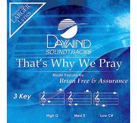 Brian Free & Assurance - That's Why We Pray [Accompaniment/Performance Track] [Import]