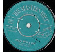 Brian Hyland - Brian Hyland - Sealed With A Kiss - 7" Single 1962 - His Master's Voice 45-POP 1051 - UK Press
