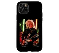 Brian May Guitar Live Queen & Adam Lambert par Dick Barnatt Coque pour iPhone 11 Pro
