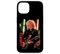 Brian May Guitar Live Queen & Adam Lambert par Dick Barnatt Coque pour iPhone 13