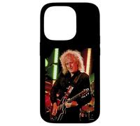 Brian May Guitar Live Queen & Adam Lambert par Dick Barnatt Coque pour iPhone 14 Pro
