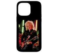 Brian May Guitar Live Queen & Adam Lambert par Dick Barnatt Coque pour iPhone 14 Pro Max