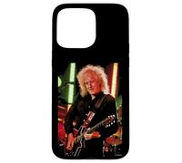 Brian May Guitar Live Queen & Adam Lambert par Dick Barnatt Coque pour iPhone 15 Pro Max