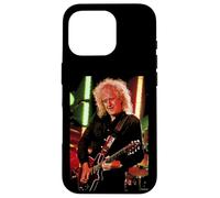 Brian May Guitar Live Queen & Adam Lambert par Dick Barnatt Coque pour iPhone 16 Pro