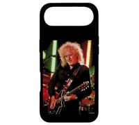Brian May Guitar Live Queen & Adam Lambert par Dick Barnatt Coque pour iPhone Air
