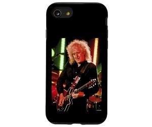 Brian May Guitar Live Queen & Adam Lambert par Dick Barnatt Coque pour iPhone SE (2020) / 7/8