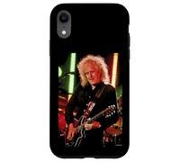 Brian May Guitar Live Queen & Adam Lambert par Dick Barnatt Coque pour iPhone XR