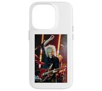 Brian May Guitariste Queen Adam Lambert Live by Dick Barnatt Coque pour iPhone 14 Pro