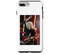 Brian May Guitariste Queen Adam Lambert Live by Dick Barnatt Coque pour iPhone 7 Plus/8 Plus