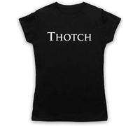Brian Pern THOTCH Logo Parody Rock Band Life of TV Show Mens & Womens T-Shirt Size X Manches Courtes(X-Large)