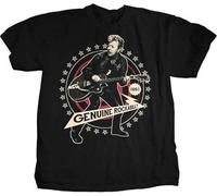 Brian Setzer - Genuine Rockabilly - T Shirt S-M-L-XL New Official - Stray Cats813 Manches Courtes(Small)