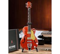 Brian Setzer - Nashville Orange Dice Hollow Body Mini Guitar Replica Collectible