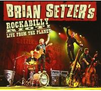 BRIAN SETZER - ROCKABILLY RIOT LIVE FROM THE PLANET CD NEUF