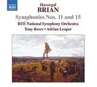 Brian – Symphonies 11 et 15 – NAXOS