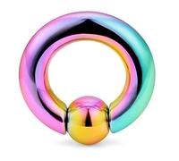 Briana Williams PA Anneau Captif Perles Anneaux Arc-en-Printemps Action CBR Anneaux 316L Acier Piercing Bijoux de Corps