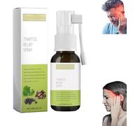 Brianelle Auridrip Spray de soulagement des acouphènes, soulagement des acouphènes pour oreilles qui sonnent, inhalateur d'acouphènes Echo Ease, spray de nettoyage du cérumen, améliore efficacement