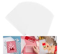 Briartw 90 feuilles de papier vélin translucide, 21,6 x 27,9 cm, papier vélin imprimable, résistant à la chaleur, pour superpositions de cartes, invitations, bandeaux, enveloppes, 93 g/m², 115 g/m²,