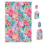 Briartw Garden Spectrum Lot de 10 feuilles de papier de transfert en argile polymère 10 x 14,8 cm pour fabrication de bijoux en argile jetable