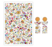 Briartw Lot de 10 feuilles de papier de transfert en argile polymère - 14,8 x 10 cm - Feuilles de transfert solubles dans l'eau pour la fabrication de bijoux en argile - Autocollants jetables - Motif