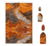 Briartw Lot de 10 feuilles de papier de transfert en argile polymère - Par feuille - Feuilles de transfert solubles dans l'eau pour la fabrication de bijoux en argile - Autocollants jetables - Motif
