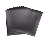Briartw Lot de 10 feuilles magnétiques en caoutchouc souple pour découpe en métal, rangement de matrices de découpe, outils, scrapbooking, arts et travaux manuels17,8 x 12,7 cm