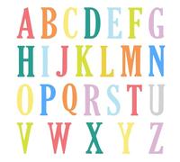 Briartw Lot de 26 matrices de découpe en forme de lettres majuscules en métal pour création de cartes, scrapbooking et projets d'artisanat - Pour gaufrage, invitations et soulagement du stress - 5 cm