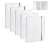 Briartw Lot de 5 grands livres de rangement
