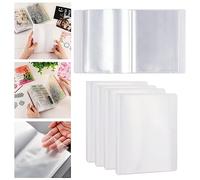 Briartw Lot de 5 mini livrets de rangement avec 40 pages A6