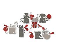 Briartw Matrices de découpe pour cadeau, sac cadeau, sac porte-bonheur, sac de portefeuille, pochoir en métal pour la fabrication de cartes, scrapbooking, cartes d'invitation faites à la main